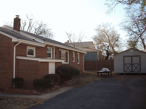 Rear street view- patio