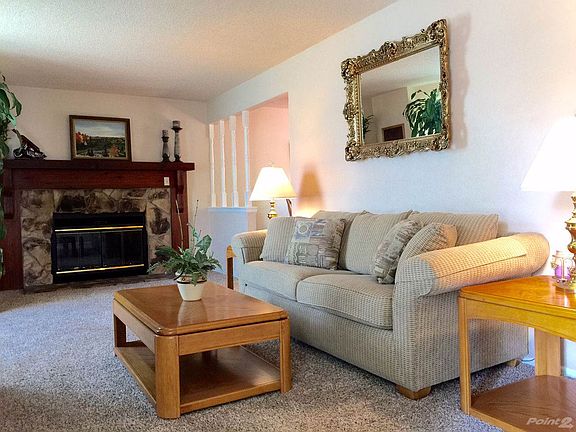 Living Room with Fireplace