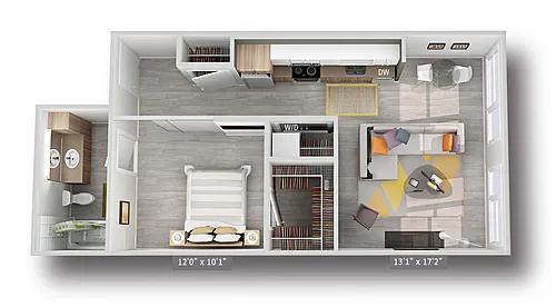 Floor plan A6