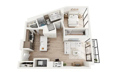Floor plan A13