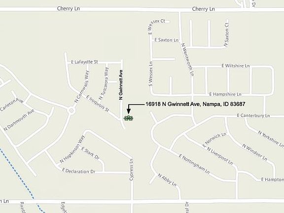 Map to 16918 N Gwinnett, it is too new to appear on online maps.