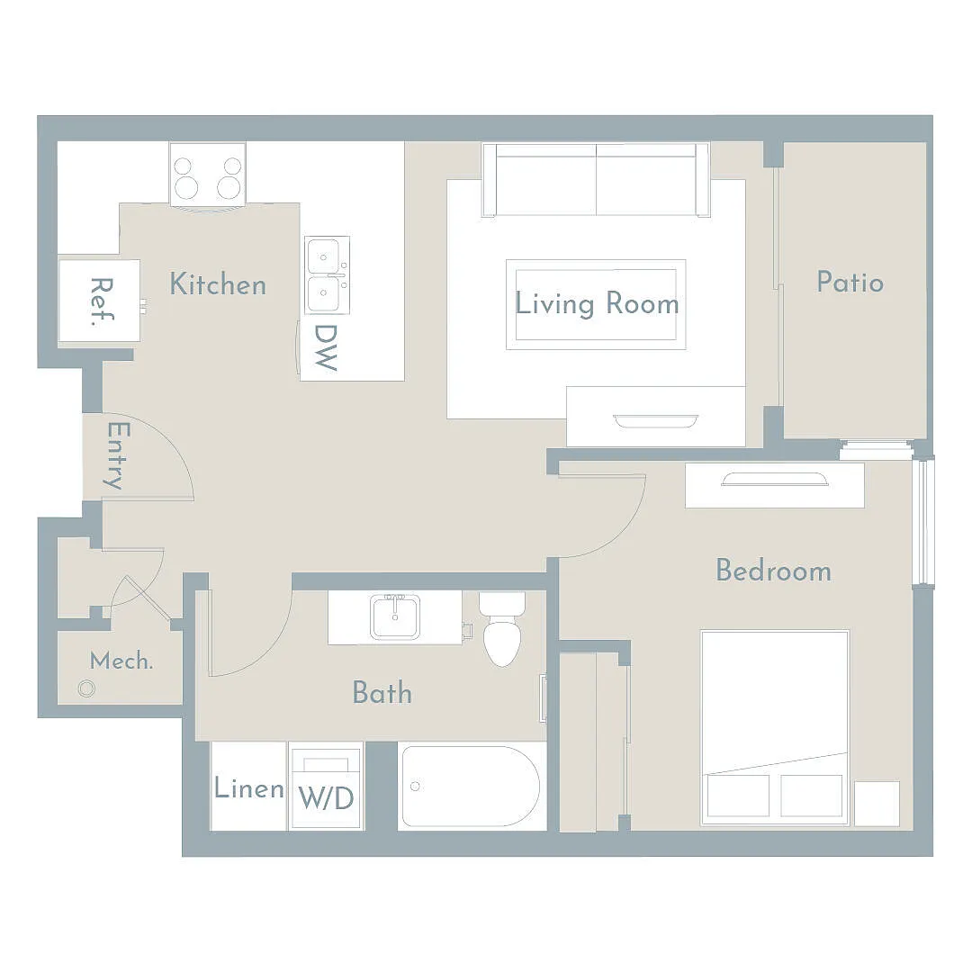 Floor plan A1