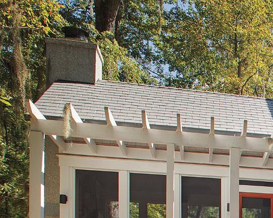 Rear of Screened Porch