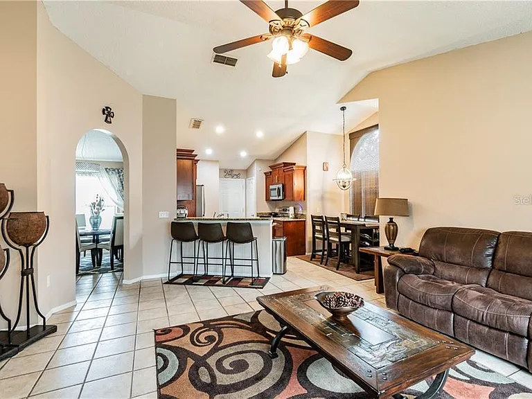 family room, kitchen, breakfast nook