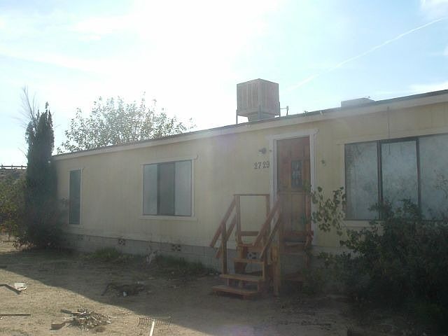 front of the house