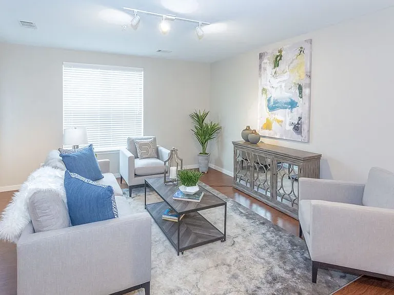 Living Room - 2 Bedroom 2 Bath (Unit A)