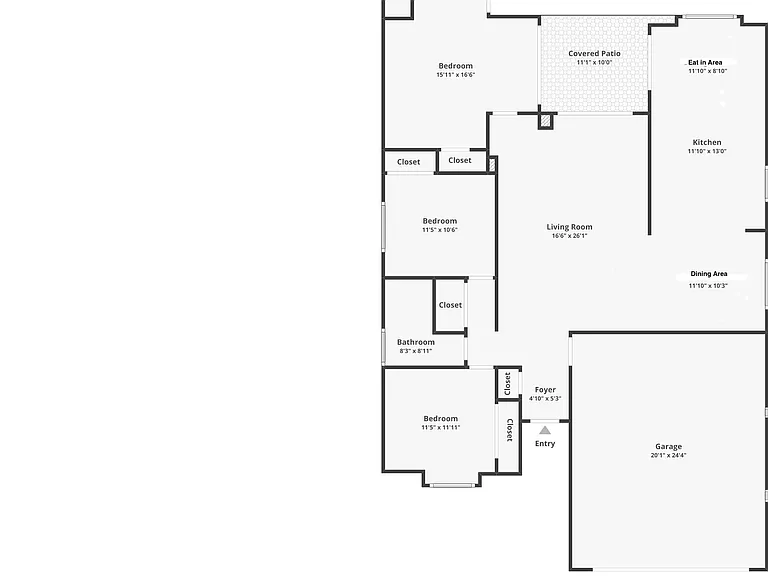 Home Floorplan 1494 sf