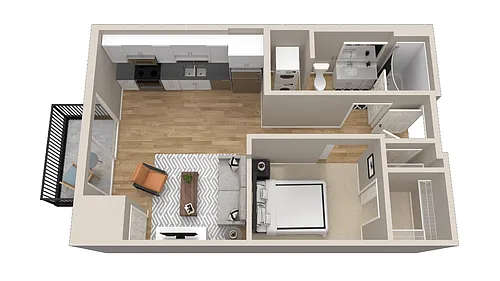 Floor plan Bogart
