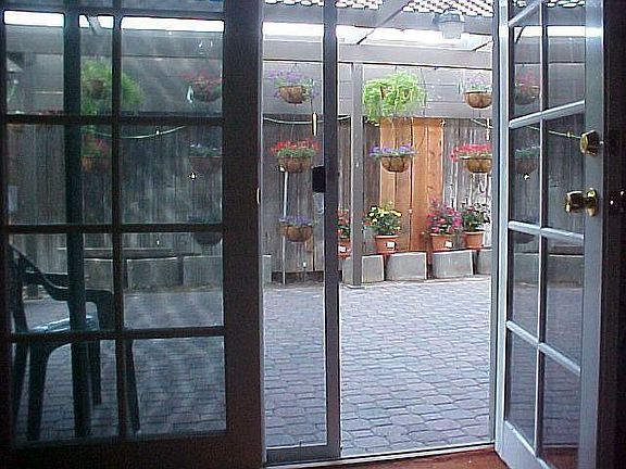 private courtyard