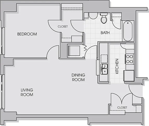 Floor plan 1N