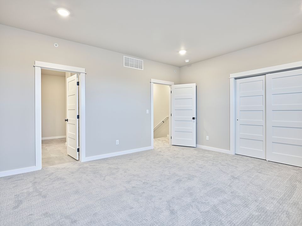 Spacious Bedroom 1 with two closets