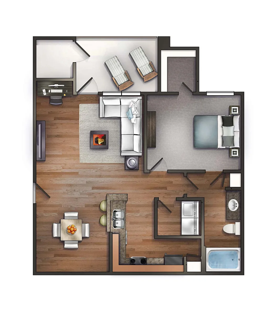 Floor plan The Reedy