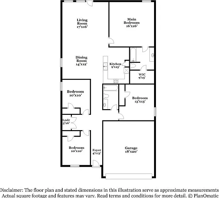 4 bed, 2.0 bath, 1667 sqft, $2,160 — Photo 2