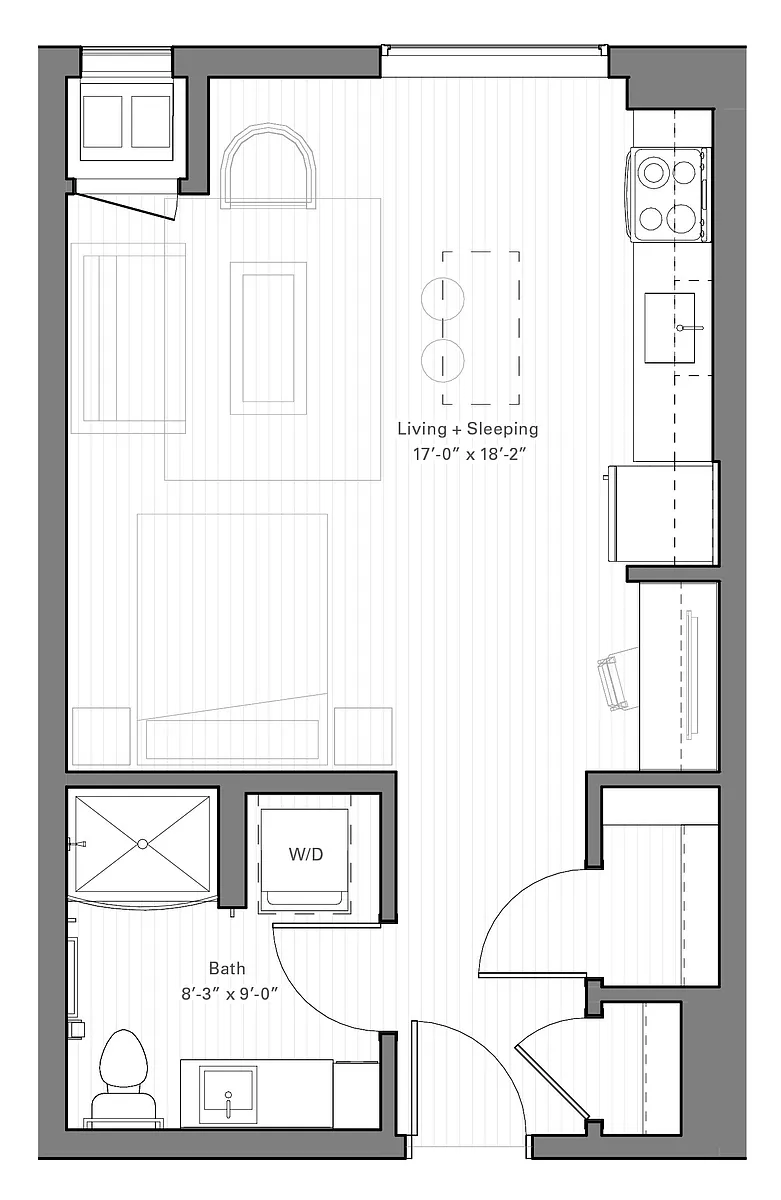 Floor plan Como B alt