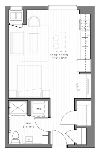 Floor plan Como B alt