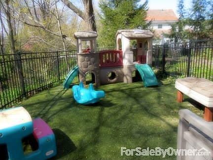 Play Area In The Backyard