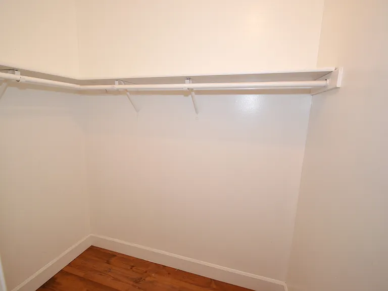 Walk-in closet.