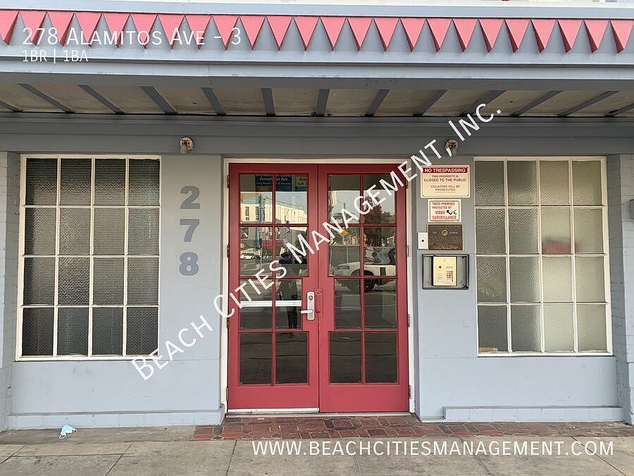 1st image of 278 Alamitos Ave APT 3