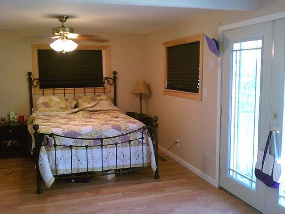 Bedroom with balcony
