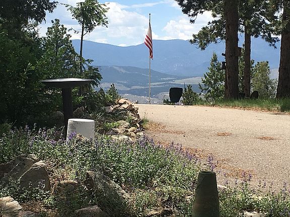 southern view, front yard