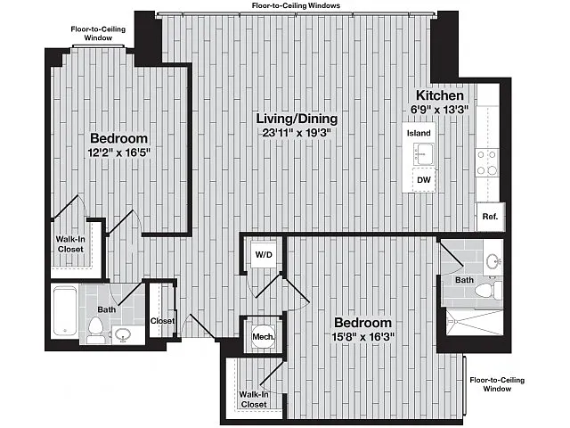 Floor plan The Madigan