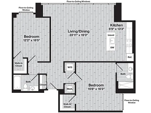 Floor plan The Madigan
