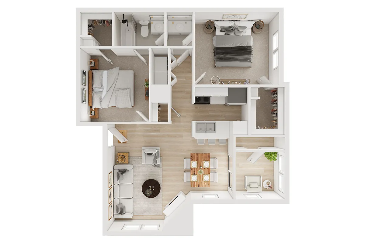Floor plan B1