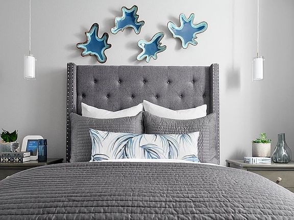 Plan 6 Model Home Bedroom 2