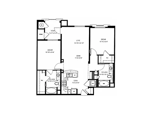 Floor plan Greenway