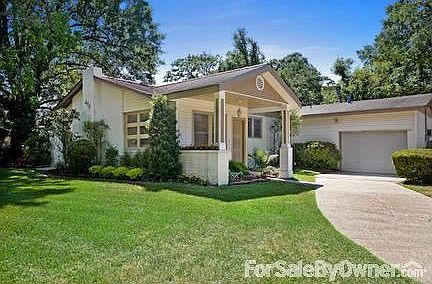 Driveway entrance from street corner
