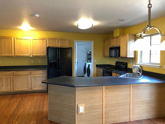 Kitchen/laundry leading to garage