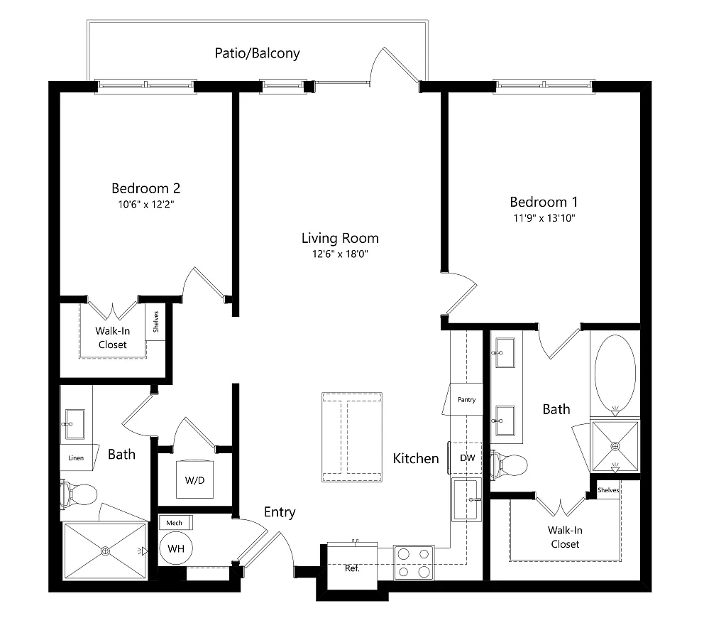 Floor plan Nora