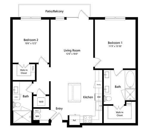Floor plan Nora
