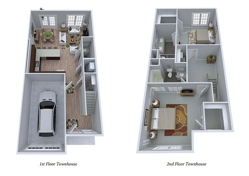 Floor plan Townhouse B
