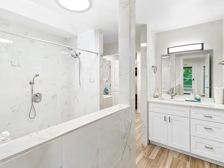 Owner suite bathroom