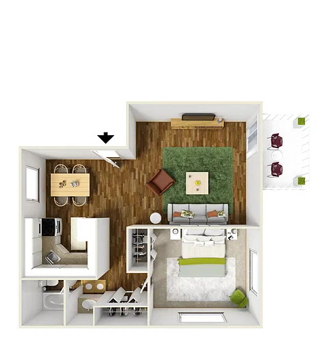 Floor plan Astoria