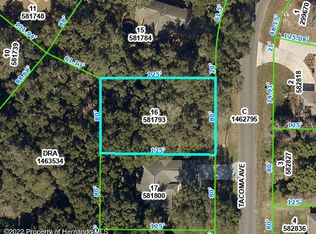 0 Tacoma Ave, Spring Hill, FL 34609