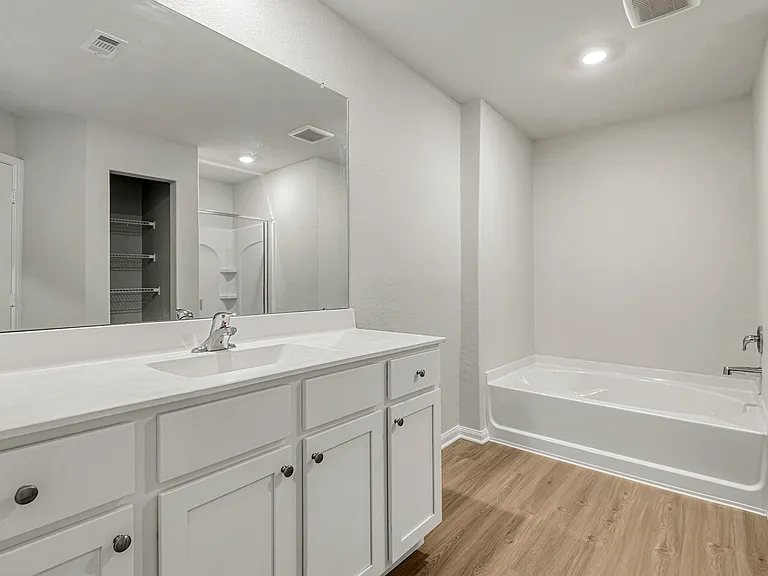 Master bathroom.