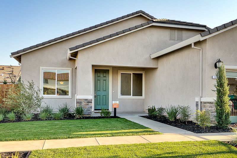 Photos are of model home