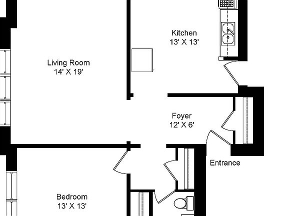 5th image of 1825 1/2 W Foster Ave #3
