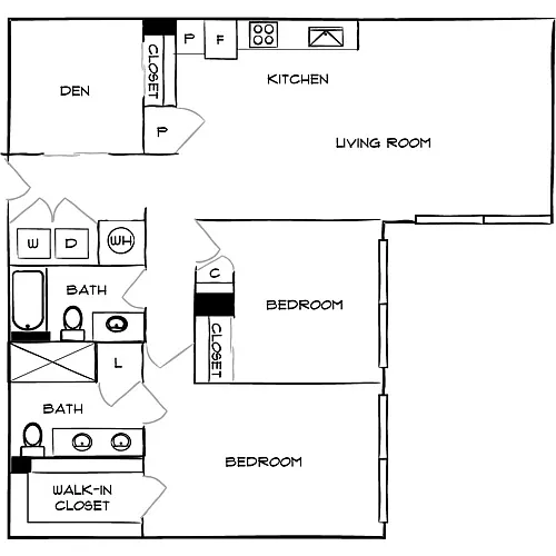 Floor plan Design 2DL