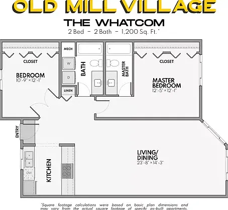 Whatcom floor plan Whatcom floor plan