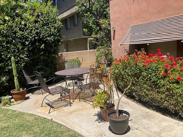 Sunny patio