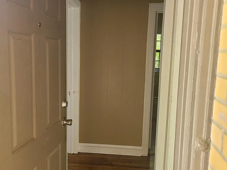 Standing on fronch porch - Front door open into foyer