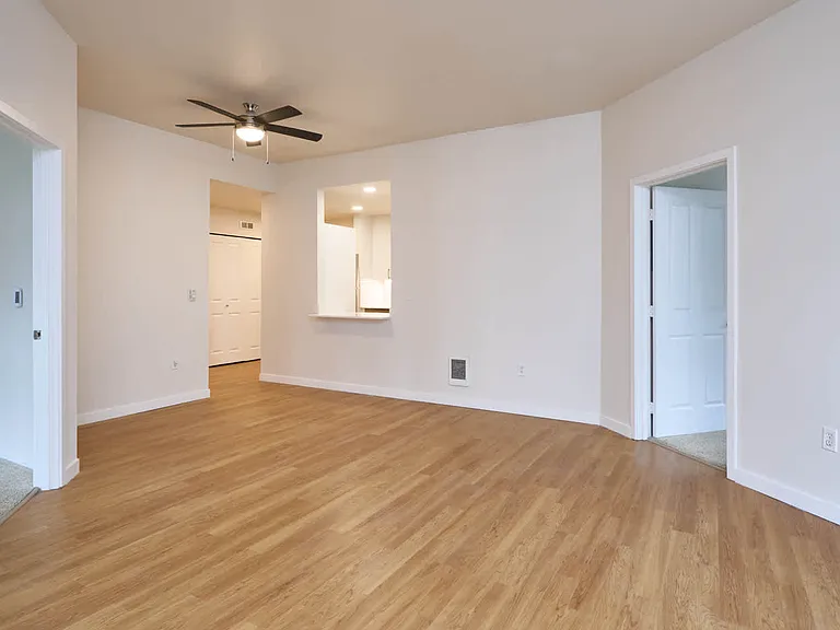 Living Room with Hard Surface Flooring