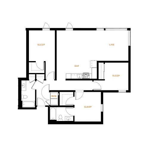 Floor plan C1