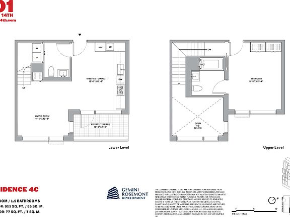 2nd image of 101 W 14th St #4C