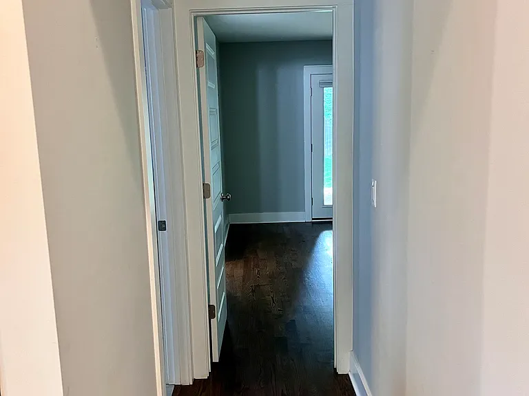 Hallway to master and laundry room