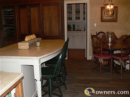 View of Kitchen heading into Butler's Pantry