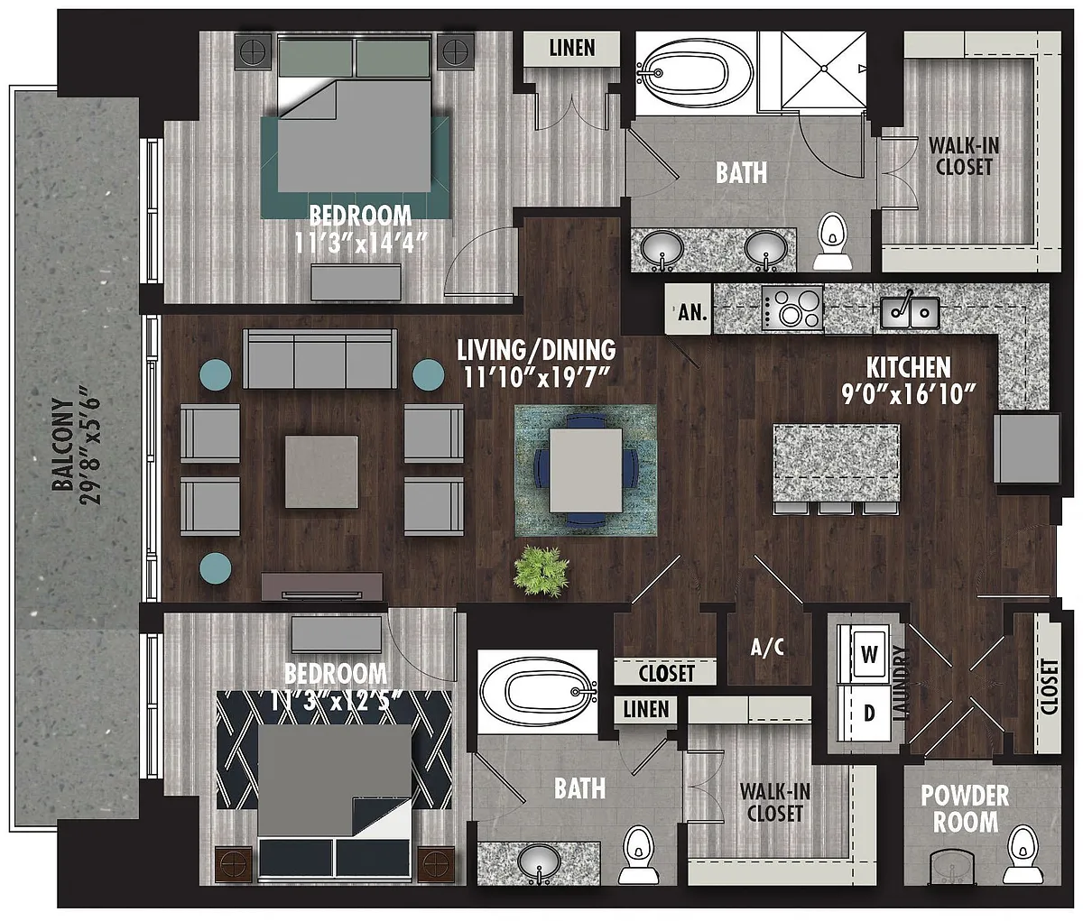 Floor plan EN
